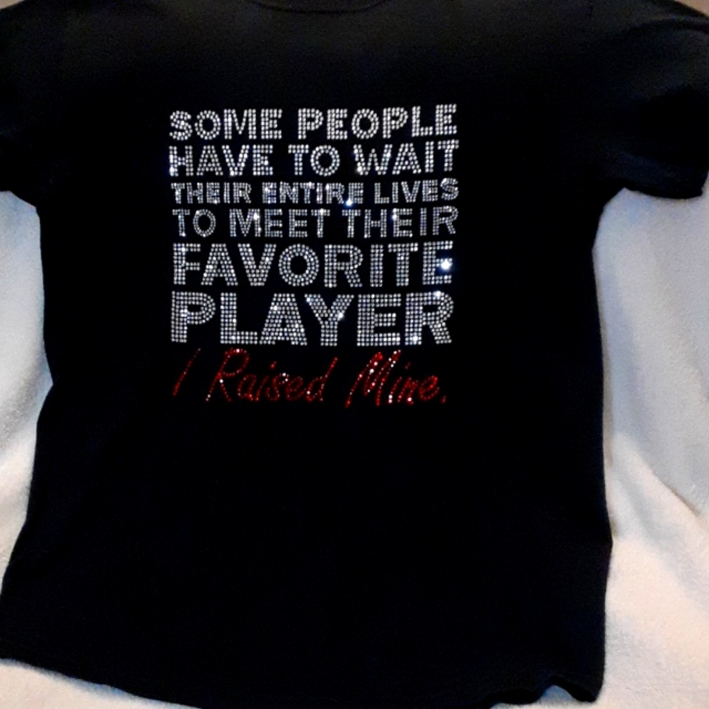 Raised My Favorite Player T-shirt (Gildan Heavy Cotton)